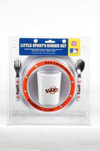 Duck House MLB San Francisco Giants Children's Dinner Set
