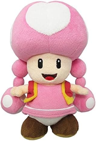 Little Buddy USA Super Mario All Star Collection 7.5" Toadette Plush