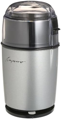 Capresso Cool Grind Coffee Grinder, Silver