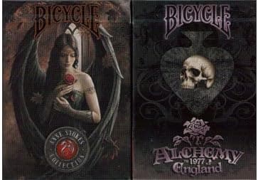 Bicycle Alchemy and Anne Stokes Playing Cards 2 Deck Set