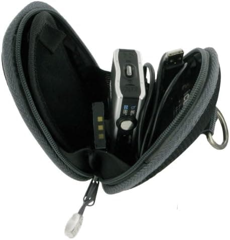 Moulded Hard Shell (Black) Case for Canon PowerShot SD1400IS 14.1 MP Digital Camera Silver