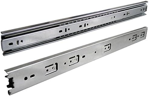 Pack of 10 Pairs with Installation Screws Included (16 Inches Full Extension Drawer Slides)(LSI)