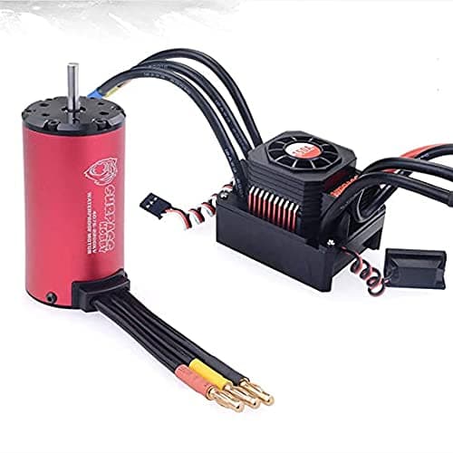 Fastwin 4076 2000KV Sensorless Brushless Motor 150A Brushless ESC Waterproof Motor ESC Combo 5.0mm Shaft for 18 RC Car Truck