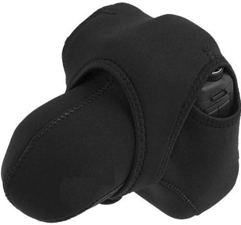 HDStars Neoprene Camera Case: Reversible (Extra Large) For Canon, Fuji, Fujifilm, Minolta, Nikon, Olympus, Panasonic, Pentax, Samsung, Sony (EOS Rebel T6s, T6i, SL1, T5, T5i, T4i, T3, T3i, T1i, T2i, 70D, 60D, 60Da, 50D, 40D, 30D, 20D, 10D, 7D, / D3000, D3100, D3200, D3300, D5000, D5100, D5200, D5300, D5500, D7000, D7100, D90) Digital SLR Camera