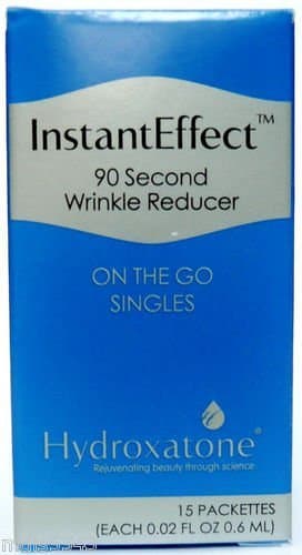Hydroxatone Instant Effect 90 Second Wrinkle Reducer On The Go Singles (15 Packettes) NEW