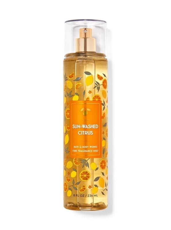 Bath and Body Works Sun Washed Citrus Fine Fragrance Mist Spray 8 Ounce