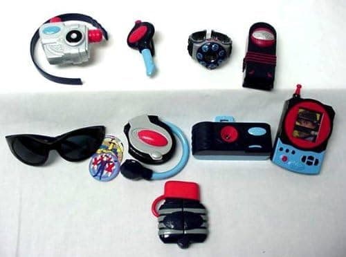 Mcdonalds - Spy Kids Complete Happy Meal Set - 2001