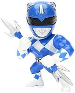 Jada Toys Metals Power Rangers 4" Classic Figure - Blue Ranger (M402) Toy Figure