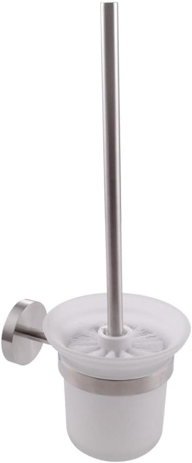 KES Bathroom Toilet Brush with SUS 304 Stainless Steel Holder Wall Mount, Brushed Finish, A2130-2