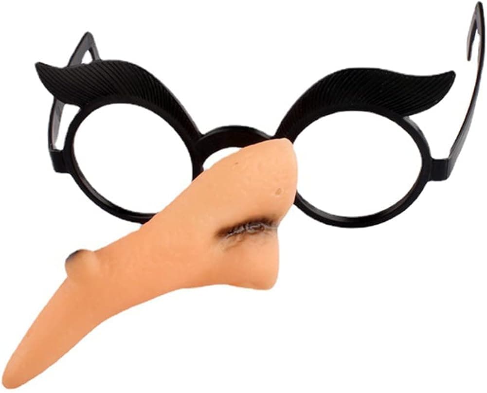 Witch Nose for Adult Wicked Nose Glasses Halloween Party Cosplay Props