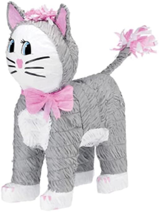 amscan Pinatas Cat (Grey)