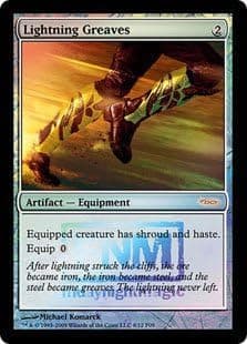 Magic The Gathering - Lightning Greaves - FNM 2009 - FNM Promos - Foil