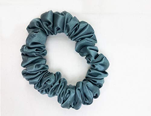 100% Silk Hair Scrunchies -Ropes Hair Bands for Hair - Silk Scrunchies Ties For Women Soft Hair Care