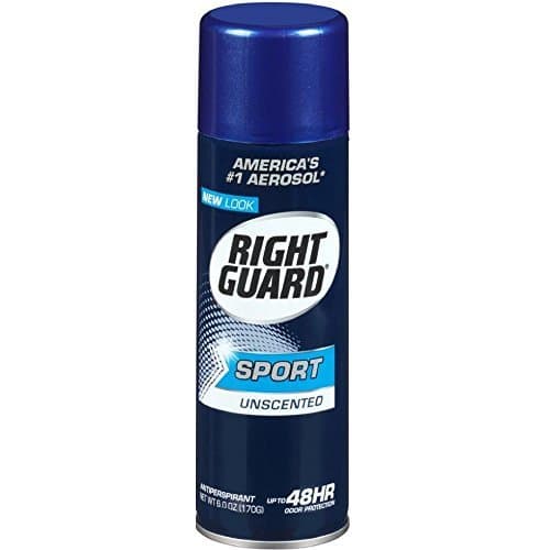 Right Guard Sport Unscented Aerosol Antiperspirant Spray 6 oz (Pack of 12)