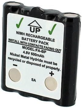 Cobra Battery FA-BP 4.8 600 mAH NiMH