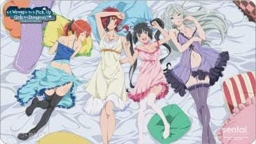 Official is It Wrong to Pick Up Girls in a Dungeon? (DanMachi) Goddesses Playmat