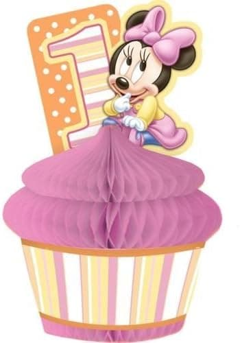 Hallmark 201223 Minnies 1st Birthday Centerpiece
