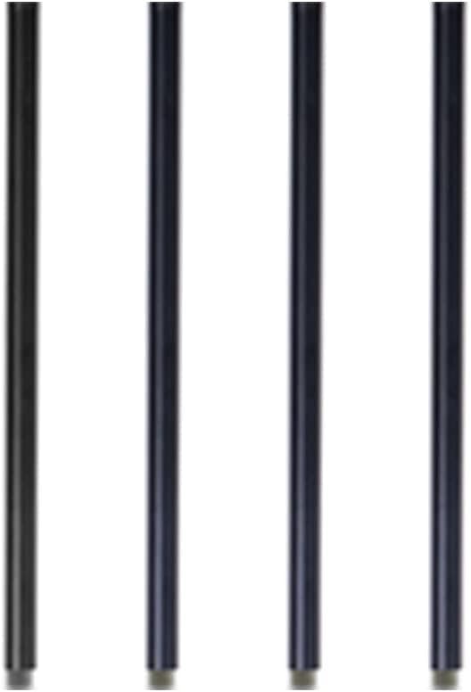 KOSTOMO Lighting Downrods Stems Black Pendant Extension Rods for Chandelier，9.85 Inches 25cm for 1 Rod only for KOSTOMO（4 Rods/package）