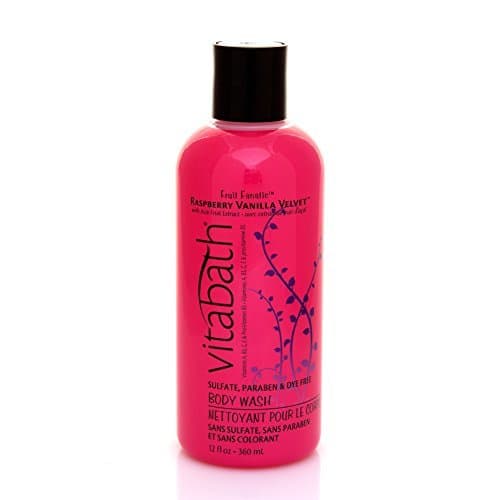 Vitabath Body Wash, Raspberry Vanilla Velvet, 1.138 Ounce