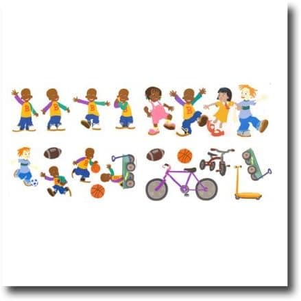 Little Bill Self Stick Wall Appliques