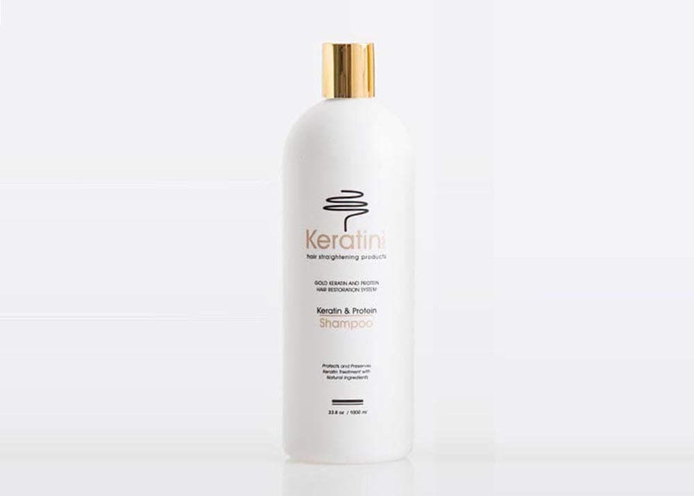 Gold Keratin Protein Shampoo 33.8oz / 1000ml