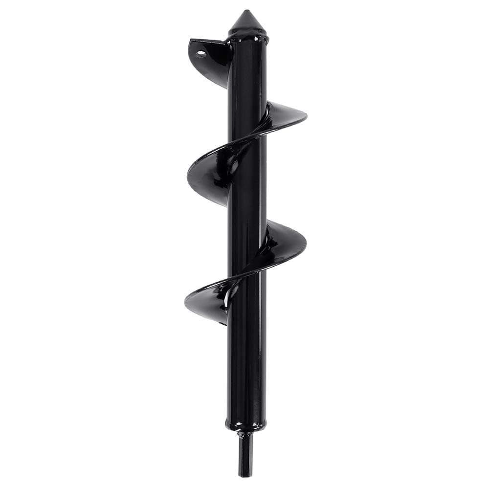 Auger Drill Bit, Non-Slip Garden Plant Flower Bulb Auger 3” x 12” Rapid Planter Earth Auger Hole Digger Drill Bit for 3/8” Hex Drive Drill (3x12inch)