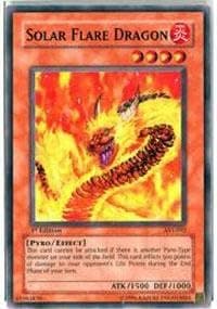 Yu-Gi-Oh! - Solar Flare Dragon (AST-032) - Ancient Sanctuary - Unlimited Edition - Common