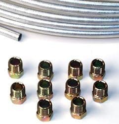 Fuel & Trans Line Tubing- 25 Feet 5/16 Inch Diameter with Assorted Fittings