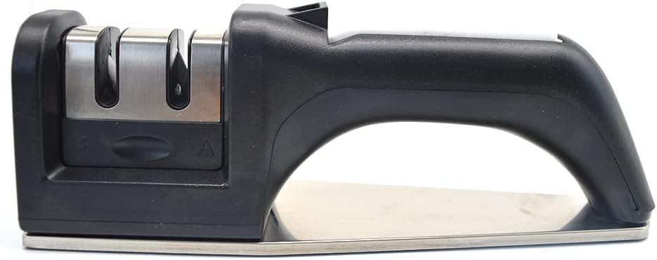Knife Sharpener Professional Sharpening System Tool with Anti Slip Best Sharpeners