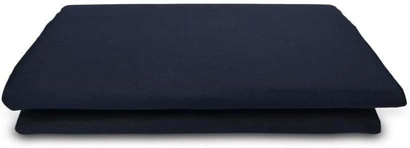 PK Linen 800 Thread Count 100% Egyptian Cotton Ultra Soft 1 Piece Flat Sheet (Top Sheet) Queen Size Navy Blue Color