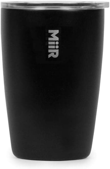 MiiR Insulated Tumbler with Press-on Lid for Coffee, Tea and Car Cup Holder Compatible