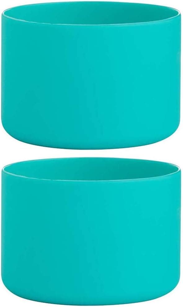 Yuecoofei 2 Piece Protective Silicone Sleeve for Hydro Flask Water Bottles 32 oz - 40 oz, BPA Free Anti-Slip Bottom Silicone Sleeve Cover