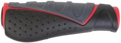 Origin8 Ergo Sport Grips, 1 Pair Black/Gray/Red