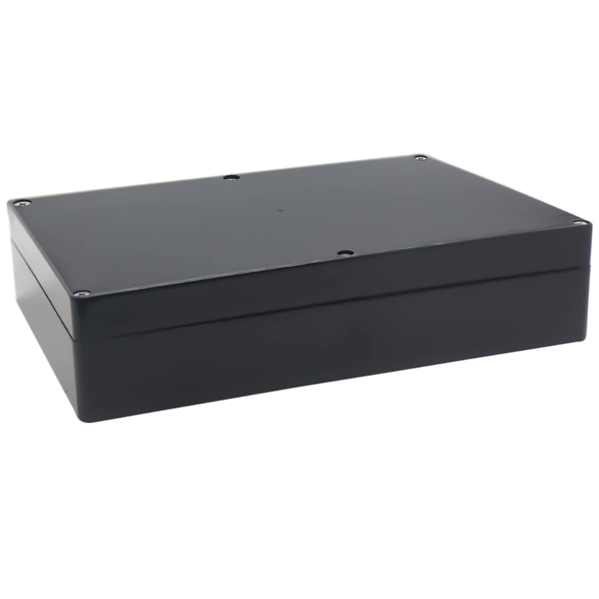 YETLEBOX Watertight Junction Box, IP67 Waterproof Project Box Durable ABS Plastic Electronic Enclosure Case for DIY Electrical Project Black 10.35" x 7.17" x 2.36"(263 x 182 x 60 mm)