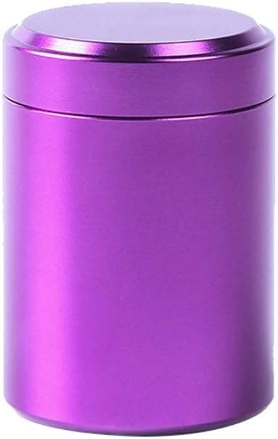 Seal Tea Canisters,Tea Coffee Sugar Kitchen Storage Canisters Jars Pots Containers Tins,80ml,by NszzJixo9 (purple)