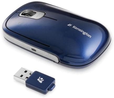 Kensington SlimBlade Presenter Mouse, Wireless Mouse and Presenter in One (Deep Blue) K72285US