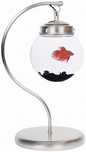 AquaBetta Suspended Aquarium Desk Lamp, Modern Satin Nickel - Current USA