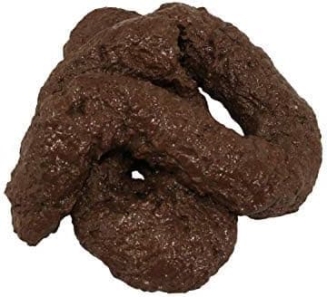 Deluxe Fake Dog Poop Crap Pile - Realistic Fake Poop - Adult Gags April Fools Day Prank Jokes Novelty Gifts, Brown