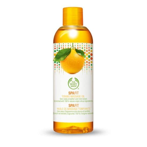 The Body Shop Spa Fit Toning Massage Oil 5 Oz.