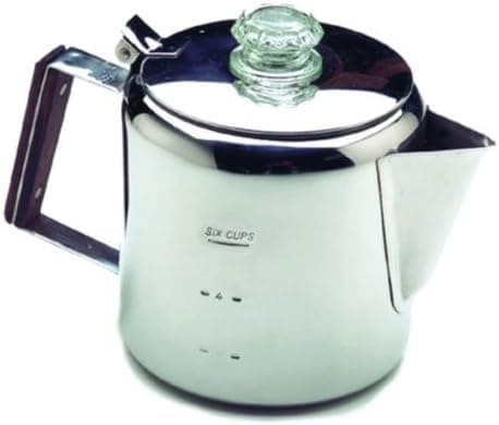 Texsport Stainless Steel 6 Cup Percolator