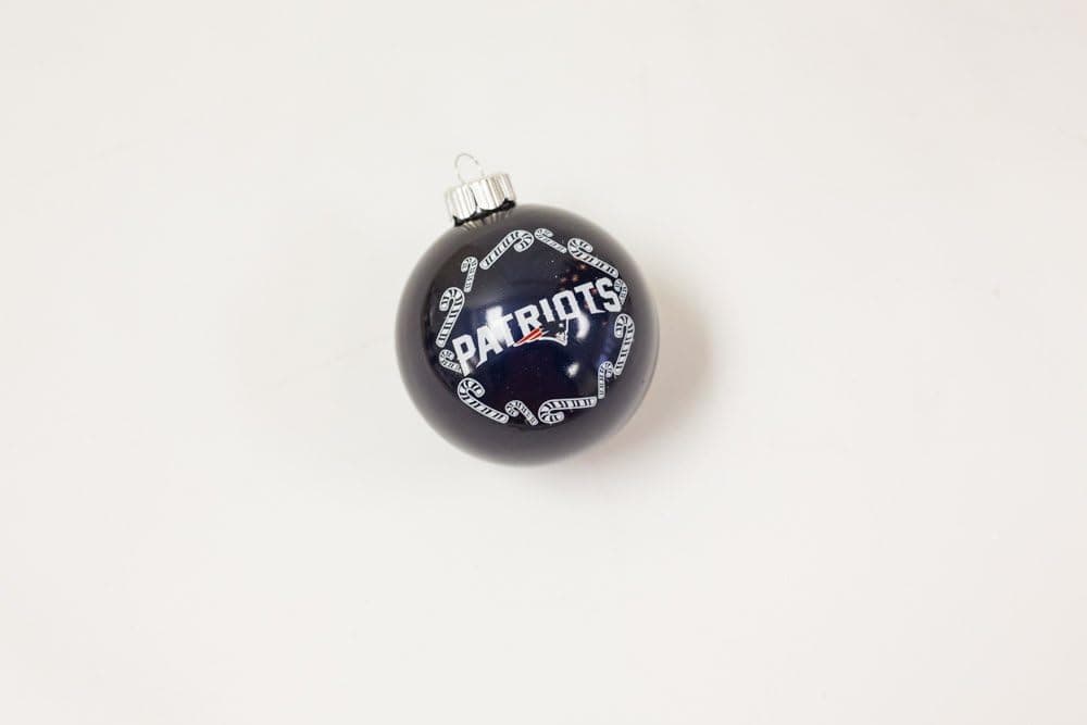 NFL New England Patriots Traditional 2 5/8" Ornament
