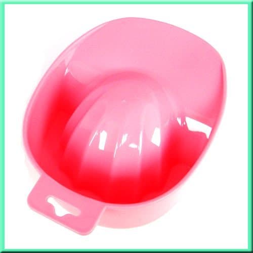 Beauticom Manicure BowlAcetone Proof 1 piece Pink Color
