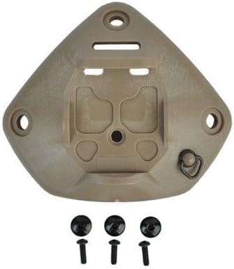 DLP Tactical Universal NVG Mount Shroud Compatible with 1-Hole or 3-Hole ACH/MICH/OPS-Core Fast/Crye AirFrame Helmet Version 2.0