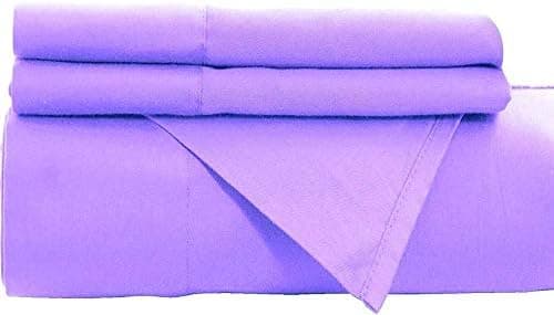Empire Home Lavender Flat Sheet Persian 1800 Collection Top Sheet Wrinkle Free Newo (Full)