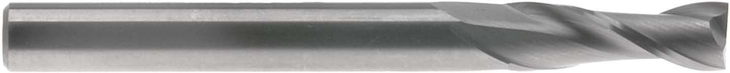 E100-1/4 1/4" 2 Flute Single End USA Carbide End Mill
