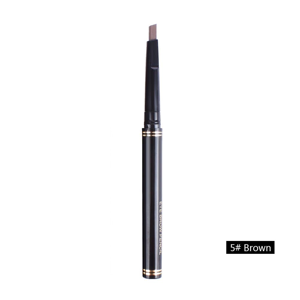 Keyzone Enchanting Pro Waterproof Automatic Womens Eyebrow Pencil Brown-5# Fascinating