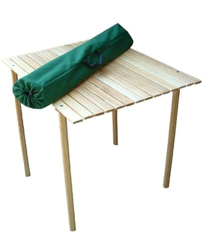 Roll Top Wooden Picnic / Beach Table