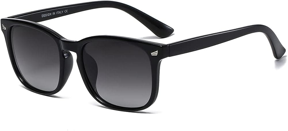 DUSHINE Polarized Sunglasses for Women Classic Retro Style 100% UV Protection