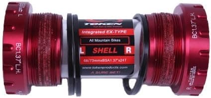 Token Bottom Bracket BB TK877TBT Ex Type Integrated MTB Shimano English Thread 68