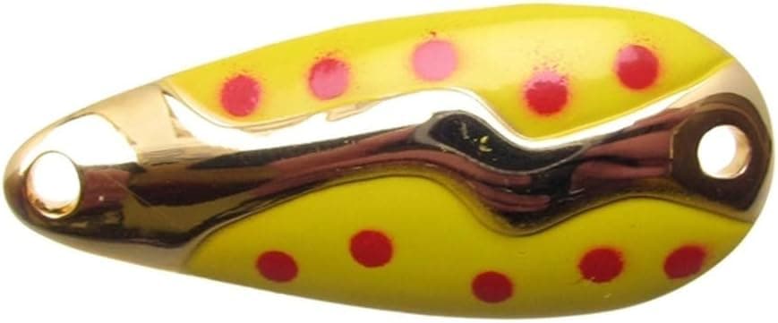 Acme Tackle S450/YRDG Kamlooper Yellow Red Dt Gold, 1/8 oz.